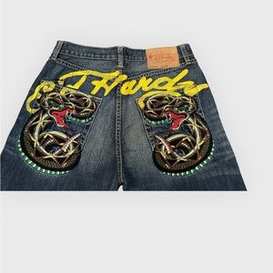 ed hardy embroidery snake edition